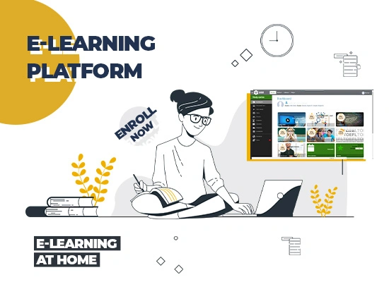 E-Learning Online English Platform